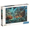 Puzzle 6000 peças Batalha de Piratas - Clementoni - 1