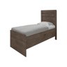 Cama Baú Luara Castanho Wood Porto Velho 111X98X194 - 1