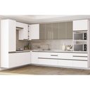 Ver imagem 1 de Cozinha Planejada Completa Maxxi 368x229cm 16 peças CJ43014-135 Kappesberg - Branco