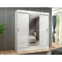 Ver imagem 7 de Guarda-roupa San Marino 3 Portas Correr Branco/branco/niquel Maxel