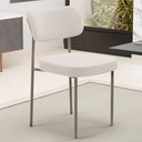 Ver imagem 1 de Cadeira Decorativa Sala de Jantar Melina Base Arena L02 Bouclê Crun- Lyam Decor