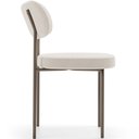 Ver imagem 6 de Cadeira Decorativa Sala de Jantar Melina Base Arena L02 Bouclê Crun- Lyam Decor