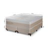 Colchão King 193x203 Molas Individuais Sensitive Plus com Massageador + Conjunto Box Sleep Bi-Partid - 3