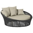 Ver imagem 1 de Chaise Hungria Pintura Fendi Corda Náutica E7 Trama Original Preto
