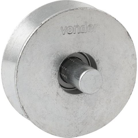 Roldana P/ Portão 2.1/2" Tipo V Aço Zincado R.pino Vonder