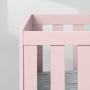 Ver imagem 6 de Berço Mini Cama Noah com Pés Retrô Natural - Rosa Abra Casa