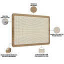 Ver imagem 5 de Cabeceira Solteiro 90cm e 1 Mesa Lateral 1 Gaveta Madeira Moss A03 Hanover Roble