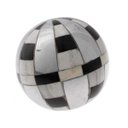 Ver imagem 1 de Bola Decorativa em Metal, Chifre e Resina 10cm Vênus Victrix