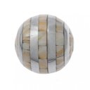 Ver imagem 2 de Bola Decorativa em Metal e Madrepérola 13cm Vênus Victrix