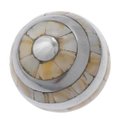 Ver imagem 1 de Bola Decorativa em Metal e Madrepérola 13cm Vênus Victrix