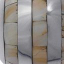 Ver imagem 3 de Bola Decorativa em Metal e Madrepérola 13cm Vênus Victrix
