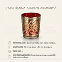 Ver imagem 5 de Cachepot Mellon Suporte para Vela Pcock 7CMX8CM Vênus Victrix