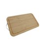 Tábua Grande De Bambu Para Churrasco E Cozinha Com Alça - 2