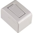 Ver imagem 1 de Caixa de Sobrepor com 1 Interruptor Paralelo 10 a 250 V Tramontina Lizflex Branca Tramontina