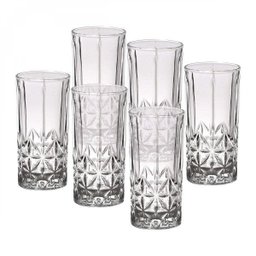Jogo de Copos para Drink de Vidro 6 Peças 380ml Stella Rojemac - 1