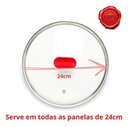 Ver imagem 3 de Frigideira Polishop Flavourstone Day By Day 24 cm Vermelho