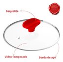 Ver imagem 4 de Frigideira Polishop Flavourstone Day By Day 24 cm Vermelho