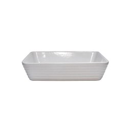 Refratario 20x15x5cm Porcelana Linea Branco - Ref.8531 - Lyor - 1