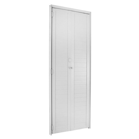 Porta Lambril Camarão 210x70 Fortsul Esquadrisul Abertura Direita