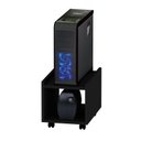Ver imagem 2 de Suporte para Cpu e Estabilizador com Rodinhas Netmobil - Preto