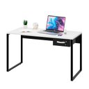 Ver imagem 3 de Mesa para Escritório Industrial com Gavetas 1,35m Tpo 30mm Maciço - Branco