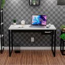 Ver imagem 3 de Mesa de Escritório Industrial com Gavetas 120cm Tpo 25mm Maciço - Branco