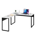 Ver imagem 2 de Mesa de Canto em L Industrial 1,50x1,50 - Branco