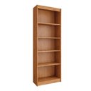 Ver imagem 4 de Sapateira Multiuso 2 Portas 5 Prateleiras 177cm Bliss Marrom Amêndoa Clean