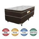 Ver imagem 3 de Cama Box Solteiro + Colchão de Espuma D33 Montenegro (88x188x70) Marrom