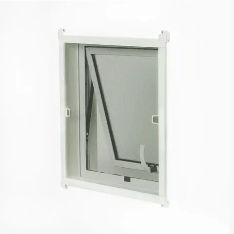 Tela Mosquiteira Removível para Janela 1,20m X1,50m Branca