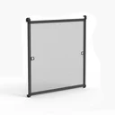 Ver imagem 1 de Tela Mosquiteira Removível para Janela 1,20m X 1,50m Preta