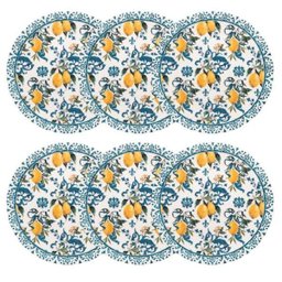 Conjunto de 6 Pratos Rasos 26cm Unni Siciliano - 2
