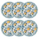 Ver imagem 2 de Conjunto de 6 Pratos Rasos 26cm Unni Siciliano