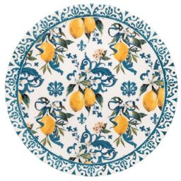 Conjunto de 6 Pratos Rasos 26cm Unni Siciliano - 1