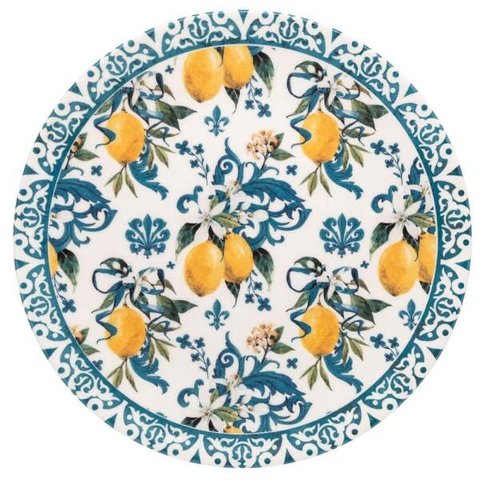 Conjunto de 6 Pratos Rasos 26cm Unni Siciliano