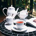 Ver imagem 6 de Conjunto Cafézinho 14 peças Soleil White