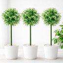 Ver imagem 1 de Bucho Buchinho Planta Artificial Decoração Kit 3pçs de 80cm