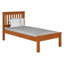 Ver imagem 2 de Cama de Solteiro Madeira Maciça 706la Marjori - Mel Acetinado