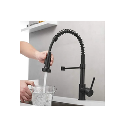Kit Cuba Cozinha Gourmet Pia Dupla Aço Inox e Torneira Gourmet Extensível Preta Brinovar - 8