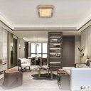 Ver imagem 4 de Plafon Led Acrilico Gemini 12w Branco Quente 28x28 Bivolt