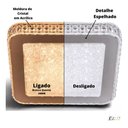 Ver imagem 2 de Plafon Led Acrilico Gemini 12w Branco Quente 28x28 Bivolt