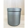 Vaso Cachepot de Vidro Decorativo Plantas Cinza Fosco - 2