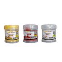 Ver imagem 1 de Kit 3 Pigmento Epóxi P/resina 100g Cor Metalizada Vipresina