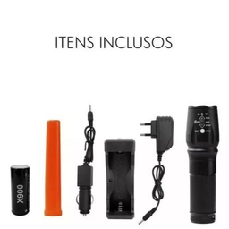 Lanterna Tática Militar X900 Led Zoom 2000x - 4