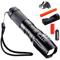 Lanterna Tática Militar X900 Led Zoom 2000x - 2