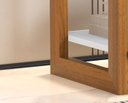 Ver imagem 3 de Mesa de Cabeceira Decorativa para Quarto 1 Gaveta 1661 - Branco