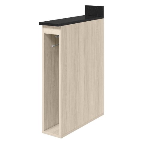 Balcão com Tampo Nicho Guardanapeiro Kali Premium MDF 15cm Nicioli Móveis
