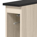 Ver imagem 6 de Balcão com Tampo Nicho Guardanapeiro Kali Premium MDF 15cm Nicioli Móveis