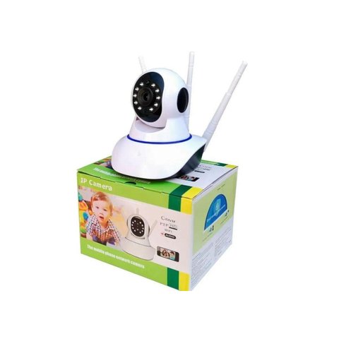 Camera Ip 3 Antenas Wifi Audio sem Fio 360 Hd