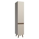 Ver imagem 1 de Paneleiro 40 Cm 2 Portas com Pés Nice Madesa Crema